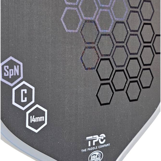 The TPC Classic "C" Pickleball Paddle  (Black)