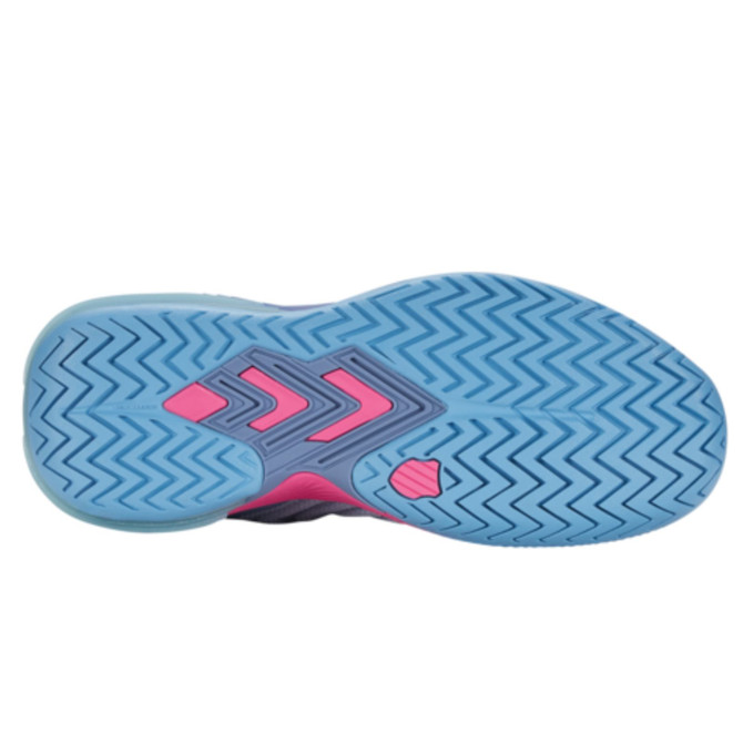 K-Swiss Women's Ultrashot 3 Tennis Shoe (Infinity/Blue Blizzard/Heritage Blue)