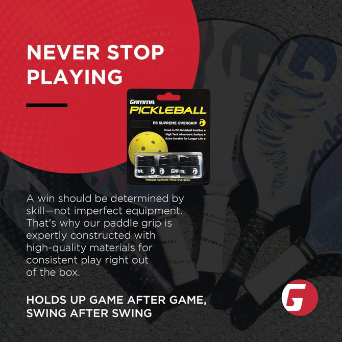 Gamma Pickleball Supreme Overgrip