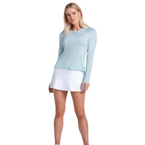 Lucky In Love Women's High Low Breezy Long Sleeve Shirt 