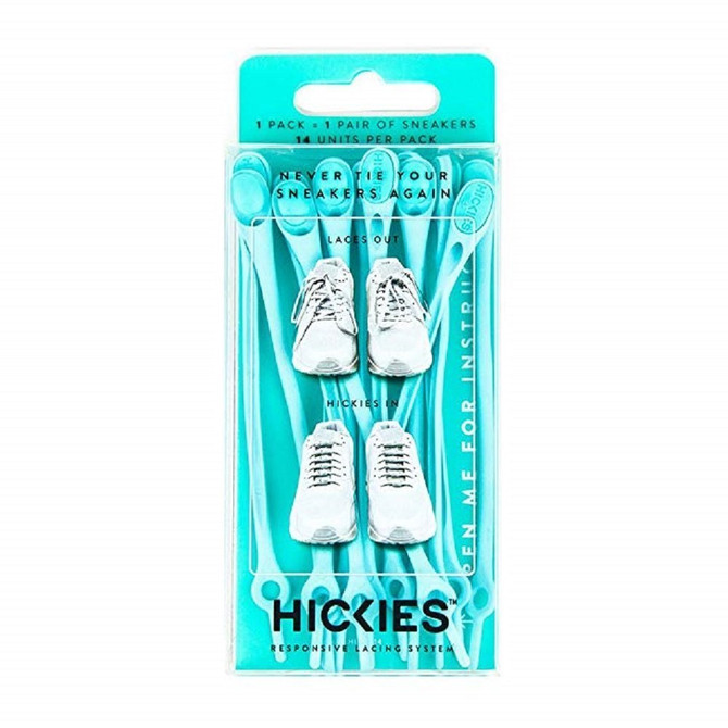 HICKIES 1.0 Original Unisex One Size Fits All Elastic No-Tie Shoelaces