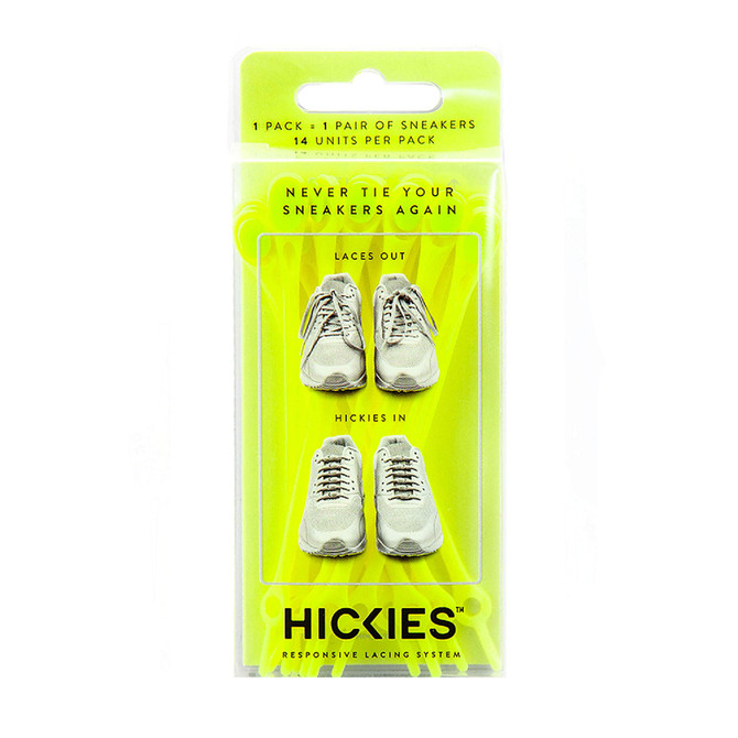HICKIES 1.0 Original Unisex One Size Fits All Elastic No-Tie Shoelaces