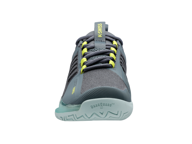 K-Swiss Women's Ultrashot 3 Tennis Shoe (Stormy Weather/Icy Storm/Love Bird)