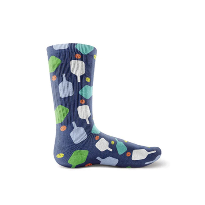 Racquet Inc Men's Pickleball Dress Socks (Blue)