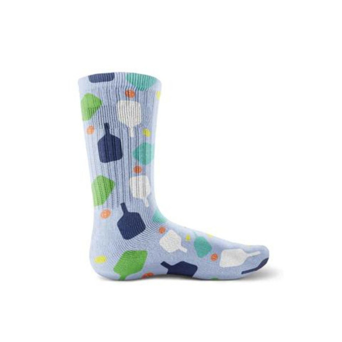 Racquet Inc Men's Pickleball Dress Socks (Light Blue)
