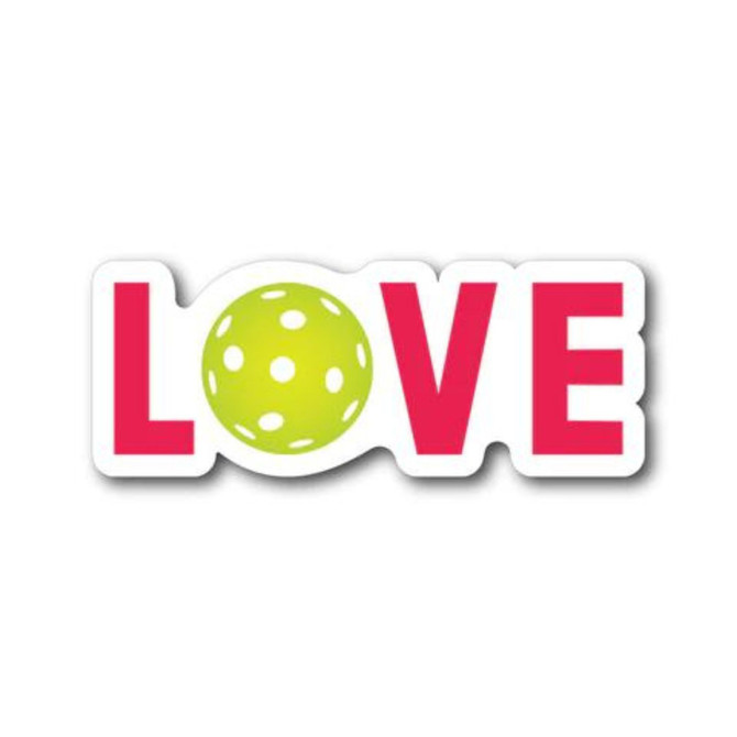 Racquet Inc Pickleball Love Magnet