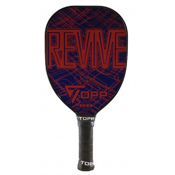 Topp Revive Composite Teardrop Pickleball Paddle (Navy)