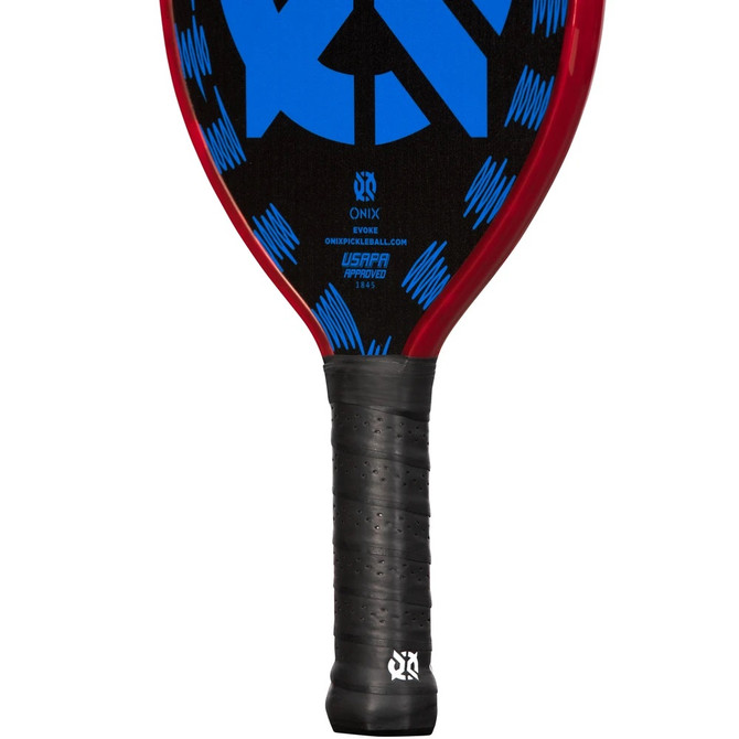 Onix Graphite Evoke Tear Drop Pickleball Paddle (Blue)