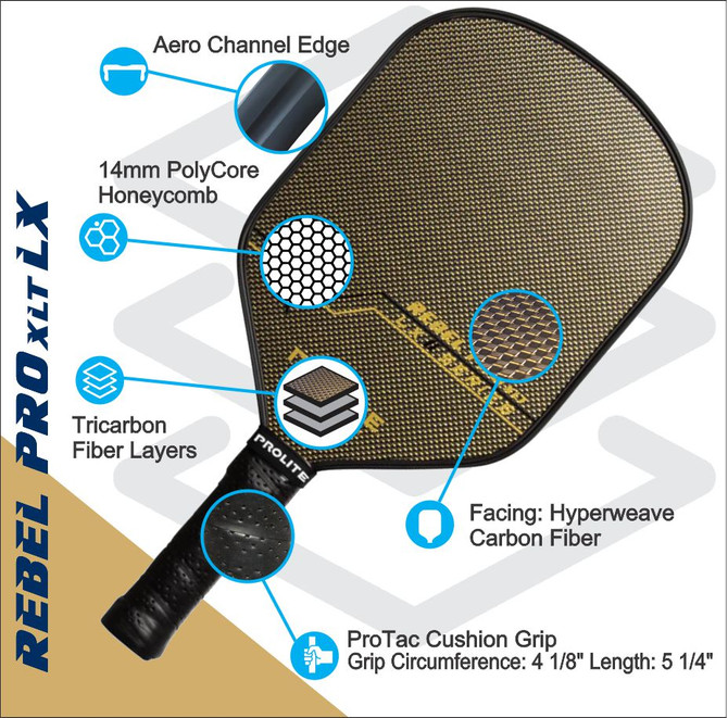 PROLITE Rebel Pro XLT LX (Silver)