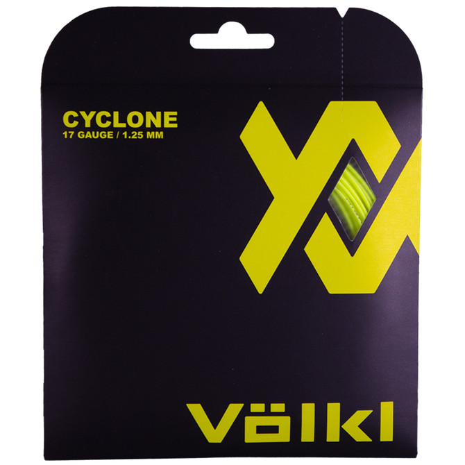 VOLKL Cyclone | Tennis Racquet String | Spin & Control | Ten-sided co-polymer