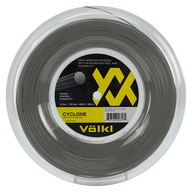 VOLKL Cyclone | Tennis Racquet String | Spin & Control | Ten-sided co-polymer