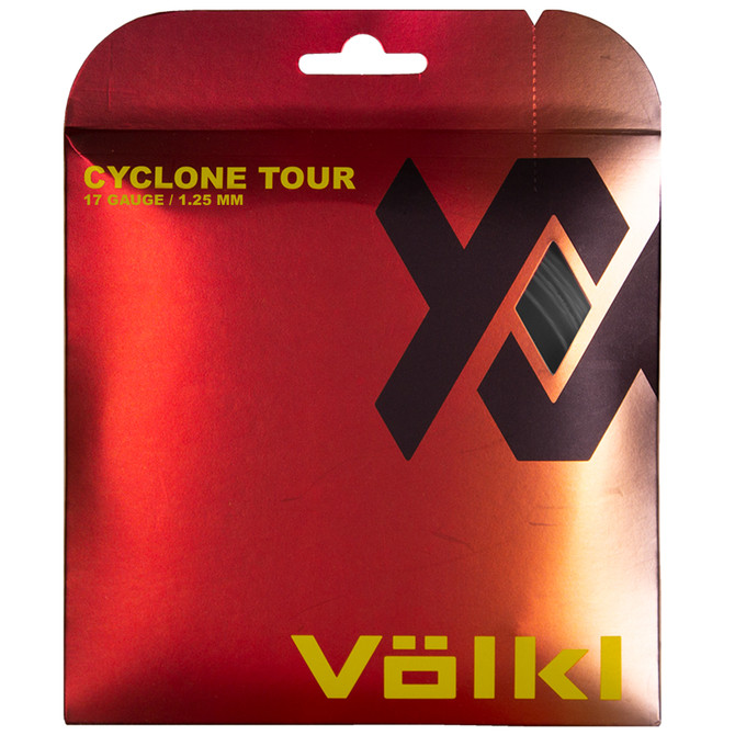 VOLKL Cyclone Tour | Tennis Racquet String | Spin & Control | Ten-sided co-polymer.