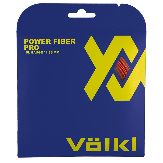 VOLKL Power Fiber Pro | Tennis Racquet String | Durability |  Feel & Control | Multifilament String