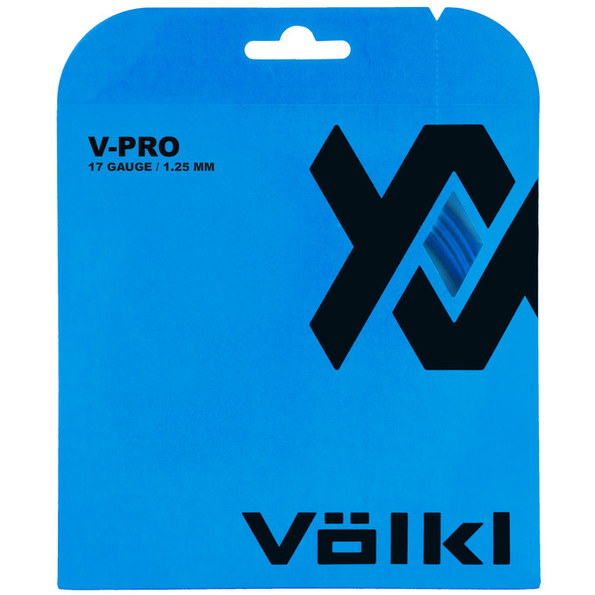 VOLKL V-Pro | Tennis Racquet String | Durability & Firm Feel |  Smooth Co-Polymer String.