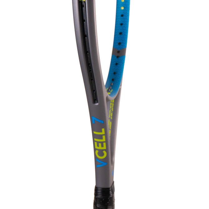 VOLKL V-Cell 7 | Tennis Racquet | 104 head size | Featuring REVA, Super Grommets and V-Sensor Handle | Grip Sizes 1-5 | *UNSTRUNG*