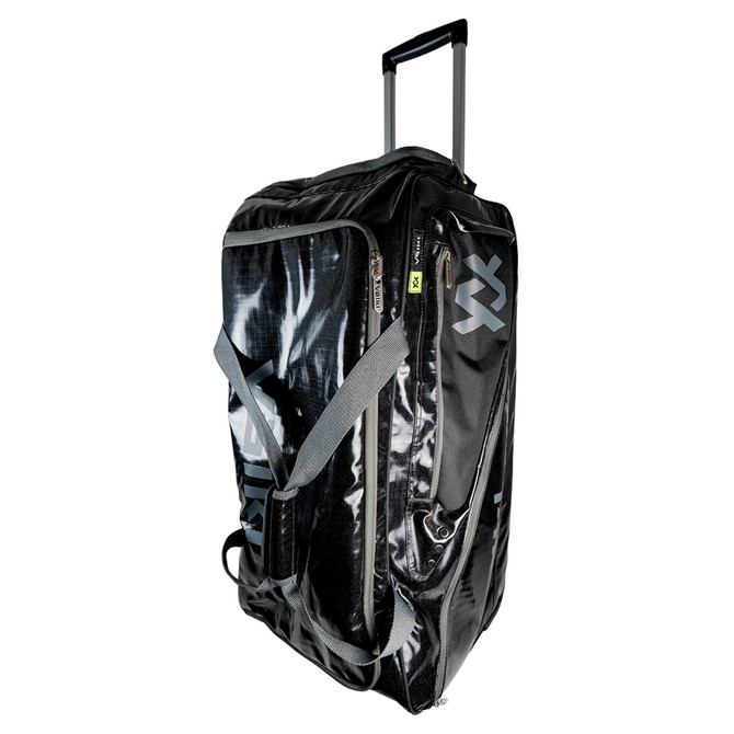 VOLKL Tennis Primo Wheelie Bag | Holds 6-9 Racquets | Shoe Pocket | Zippered Valuables Pocket | 29” L x 13” H x 11” W