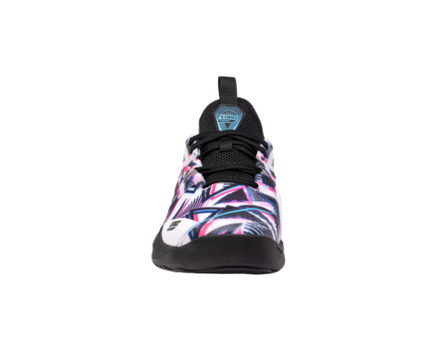 K-Swiss Men's SpeedTrac Padel Shoe (White/Black/Neon Pink) 