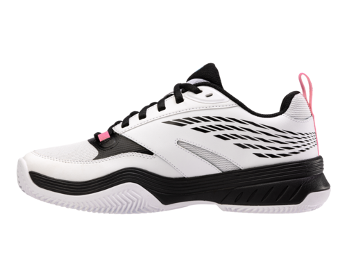 K-Swiss Men's Speedex Padel Shoe (White/Black/Aquarius) 