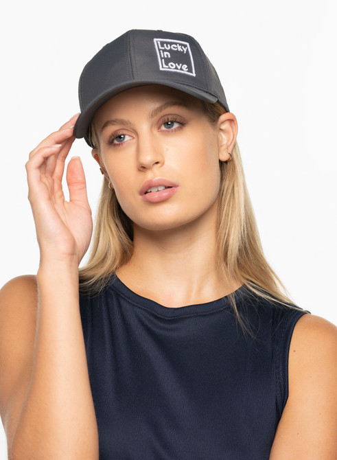 Lucky In Love Women's Laser Cut Cap