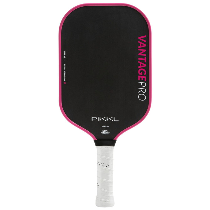 PIKKL VantagePro Raw Carbon Fiber Pickleball Paddle