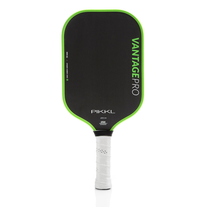 PIKKL VantagePro Raw Carbon Fiber Pickleball Paddle