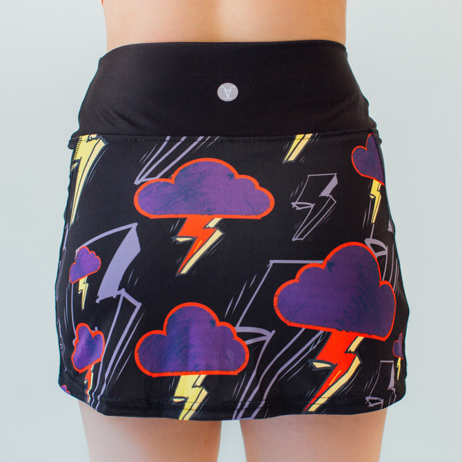 Faye+Florie Women's Jean Tennis Skirt