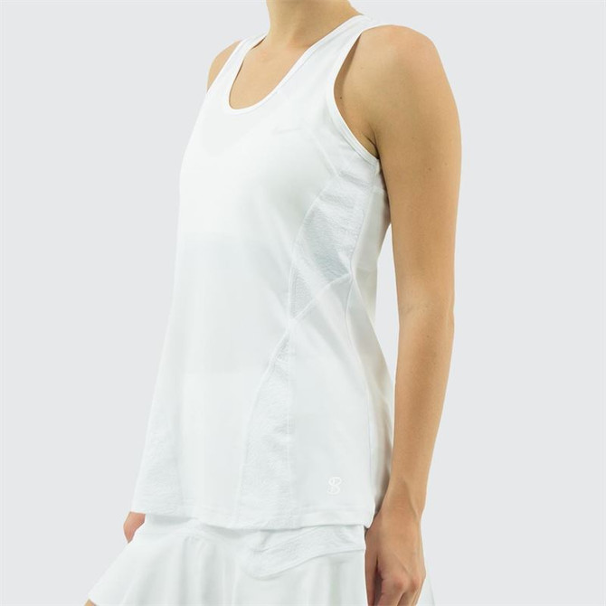 Sofibella Women's Full Back Tank Top