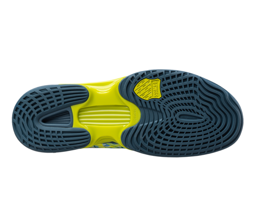 K-Swiss Men's SpeedTrac Padel Shoe (Dawn Blue/Evening Primrose/Indian Teal) 