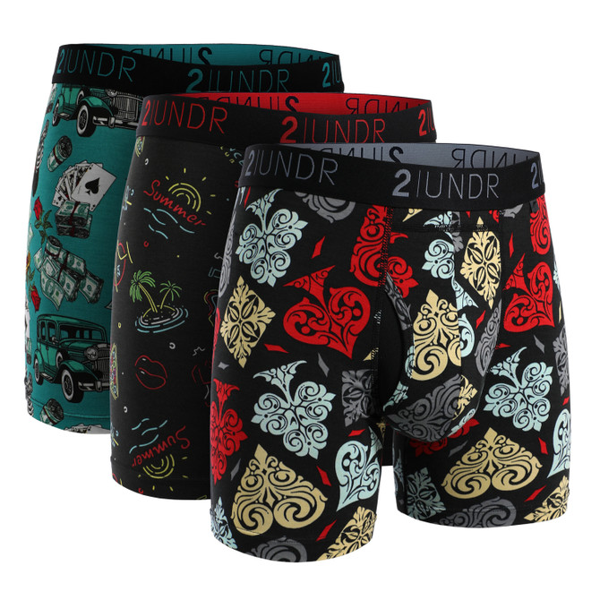 2UNDR Swing Shift Boxer Brief 3 Pack