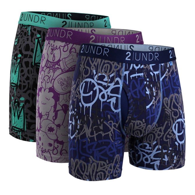 2UNDR Swing Shift Boxer Brief 3 Pack