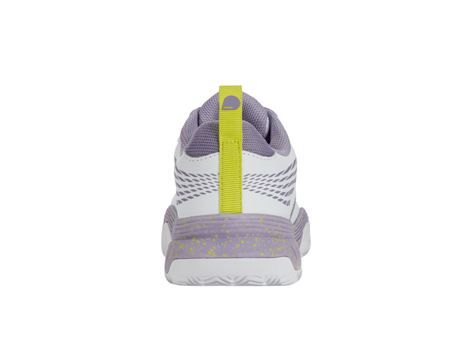 K-Swiss Women's Speedex Padel Shoe (White/Wisteria/Evening Primrose)