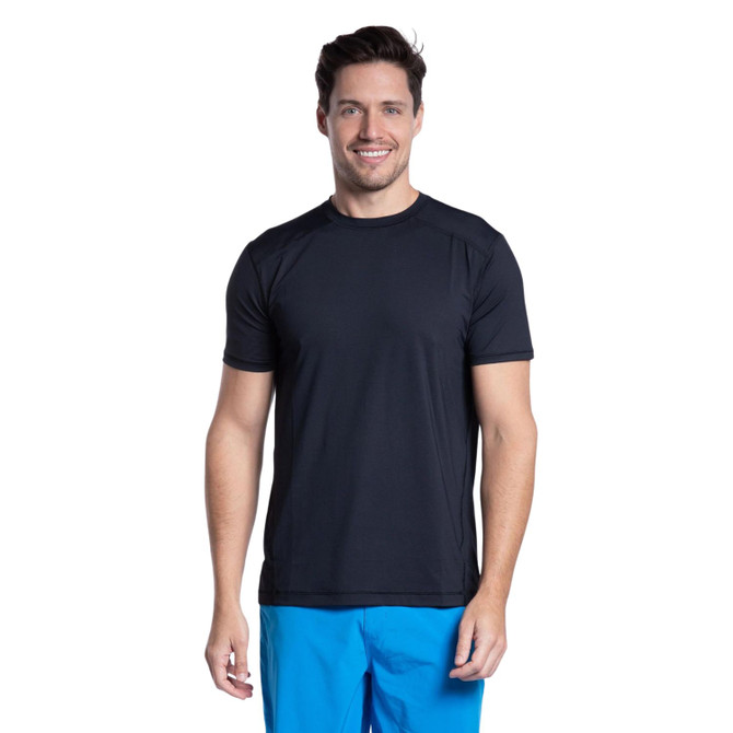 BloqUV UPF 50+ Men's Short Sleeve Crew T-Shirt