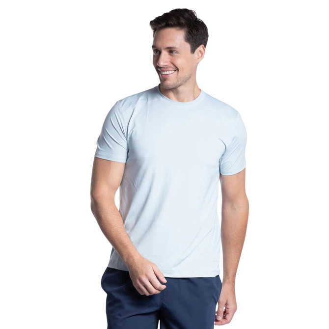 BloqUV UPF 50+ Men's Short Sleeve Crew T-Shirt