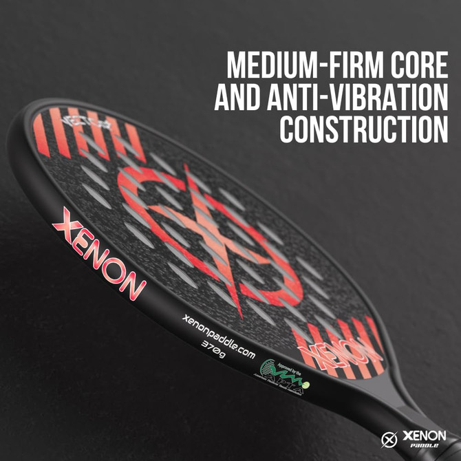 Xenon Vector+ Spin Max Version 2 Platform Tennis Paddle