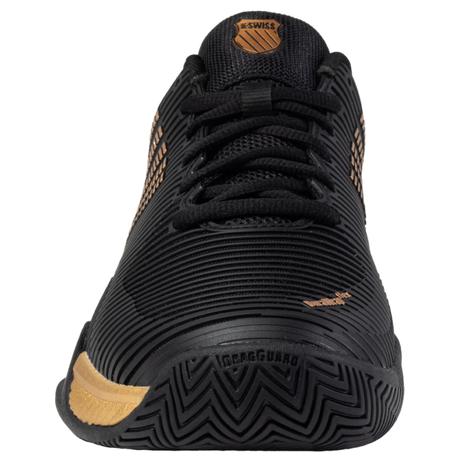 K-Swiss/Master Athletics Men's Hypercourt Express 2 Tennis Shoe (Black/Gold)