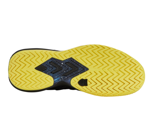 K-Swiss Men's Ultrashot 3 Tennis Shoe (Black/Tennis Yellow/Dark Shadow)