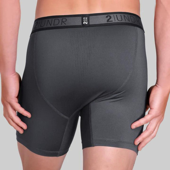 2UNDR Men's Sport Shift 6" Boxer Brief
