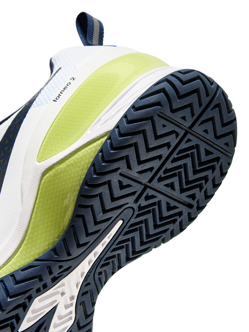 Diadora Men's Blushield Torneo 2 AG Tennis Shoe (White/Pageant Blue)