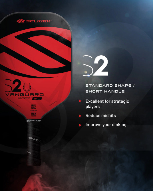 Selkirk Vanguard 2.0 S2 Pickleball Paddle (Lightweight)