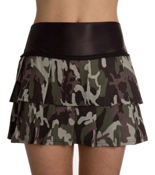 Faye+Florie Women's Lisa Tennis Skirt (Camo)