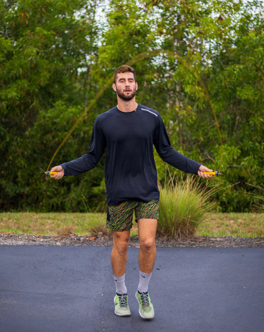 BloqUV Men's UPF 50+ Sun Protection Long Sleeve Active Jet Tee