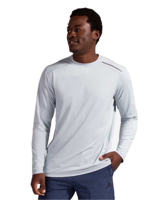BloqUV Men's UPF 50+ Sun Protection Long Sleeve Active Jet Tee