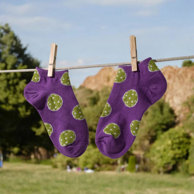 Racquet Inc Women's Pickleball Socks (Purple)