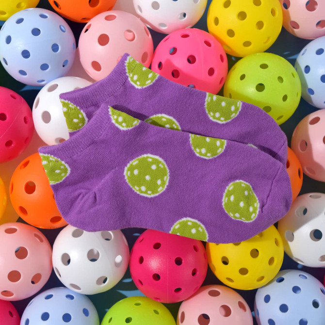 Racquet Inc Women's Pickleball Socks (Purple)