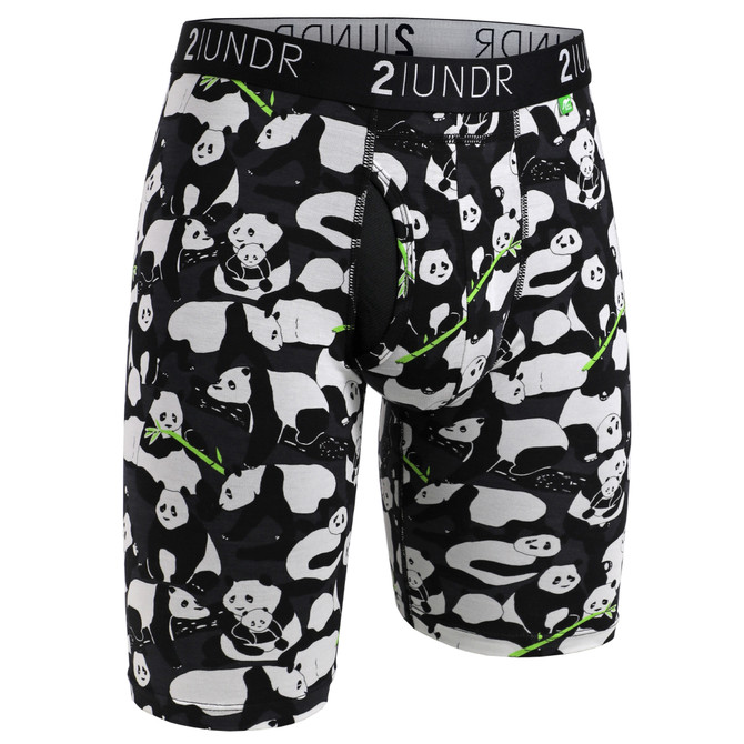 2UNDR Mens Swing Shift 9" Boxer Long Leg  Underwear