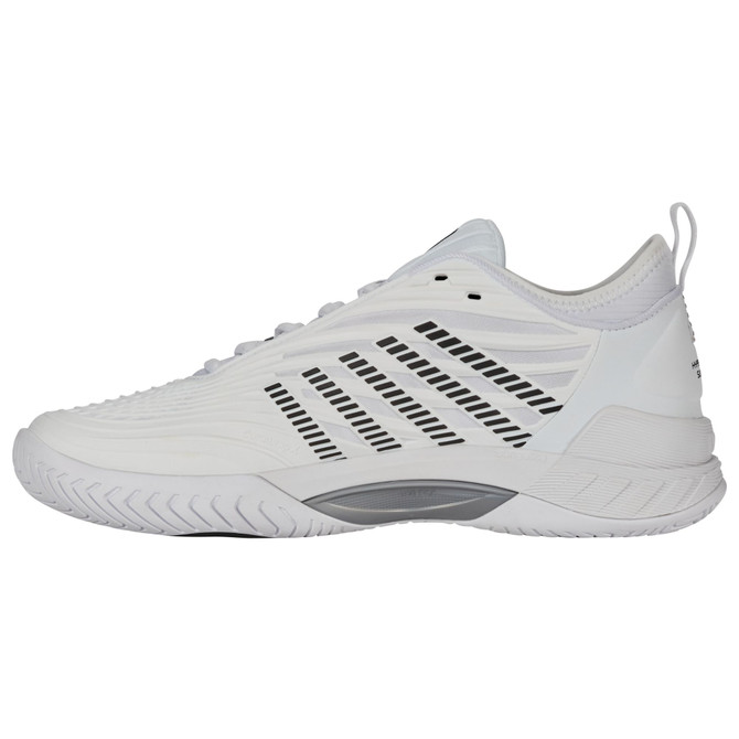 K-Swiss Men's Hypercourt Supreme 2 Tennis Shoe (White/Black) 