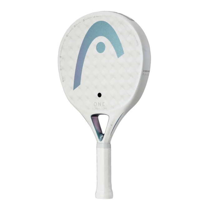 HEAD One Ultralight Padel Racquet (White) 