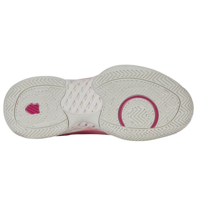 K-Swiss Women's Express Light Pickleball Shoe (Raspberry Sorbet/Cloud Dancer) 