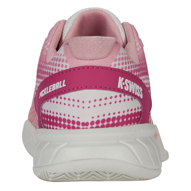 K-Swiss Women's Express Light Pickleball Shoe (Raspberry Sorbet/Cloud Dancer) 