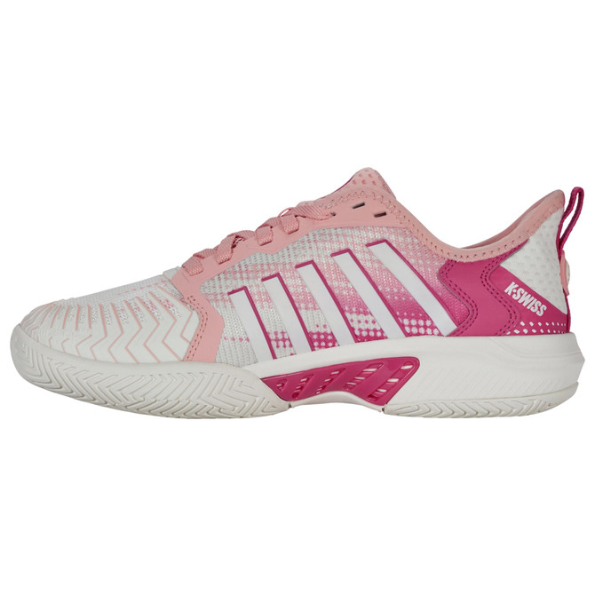 K-Swiss Women's Pickleball Supreme (Cloud Dancer/Raspberry Sorbet) 